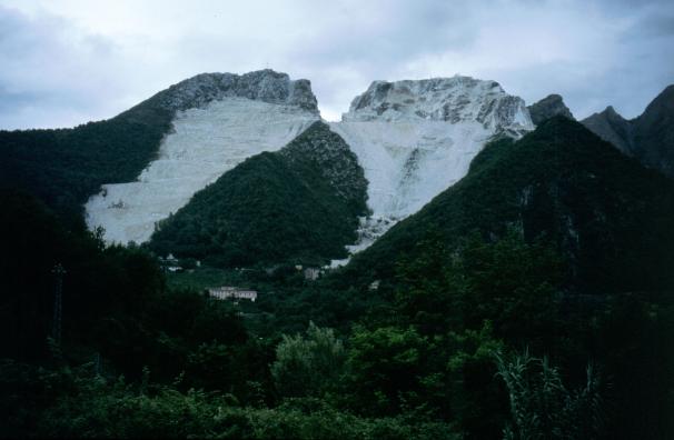 Marmorabbau in Carrara