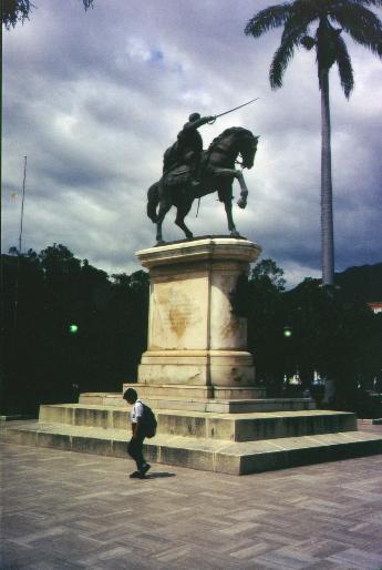 Simon Bolivar at Merida