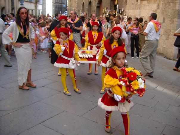 Vorbereitungen zum Palio