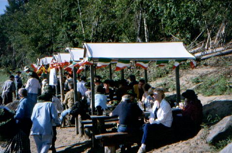 Picknick am Jenessei