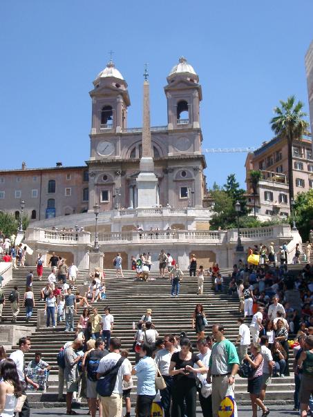 Spanische Treppe in Rom